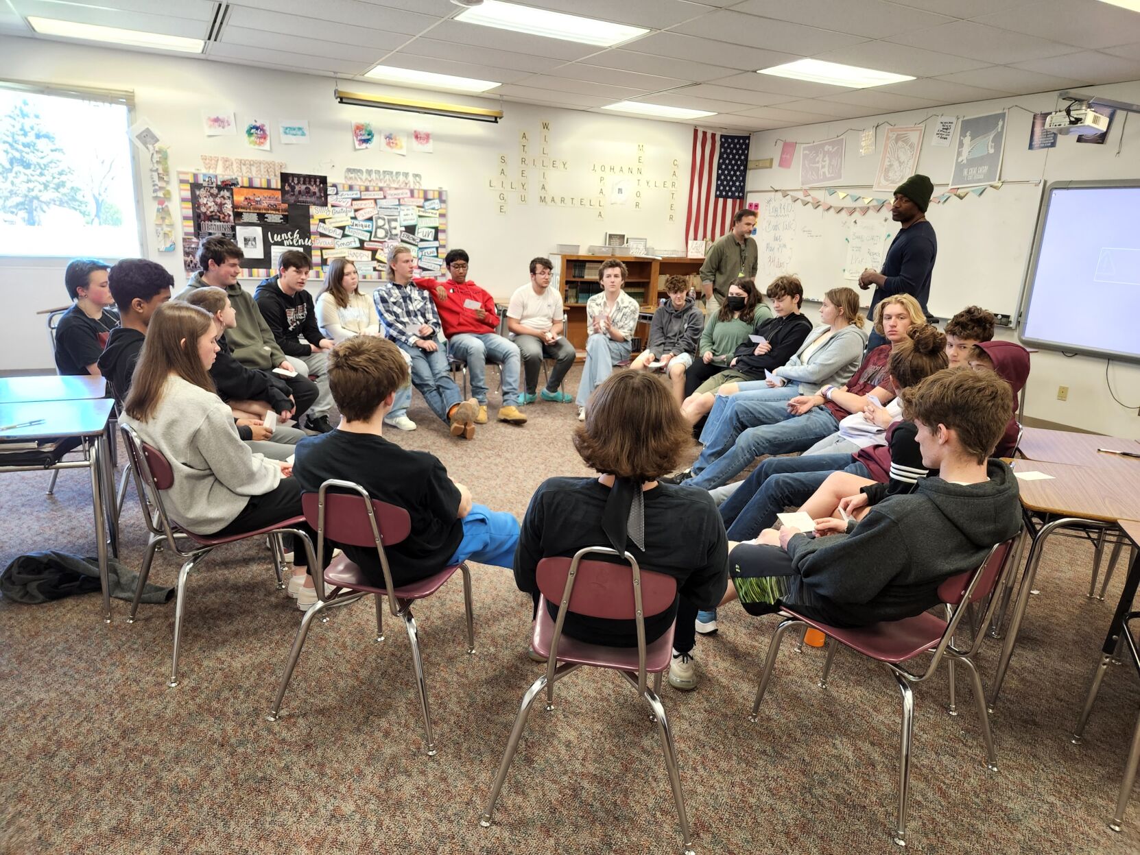Large group discussions